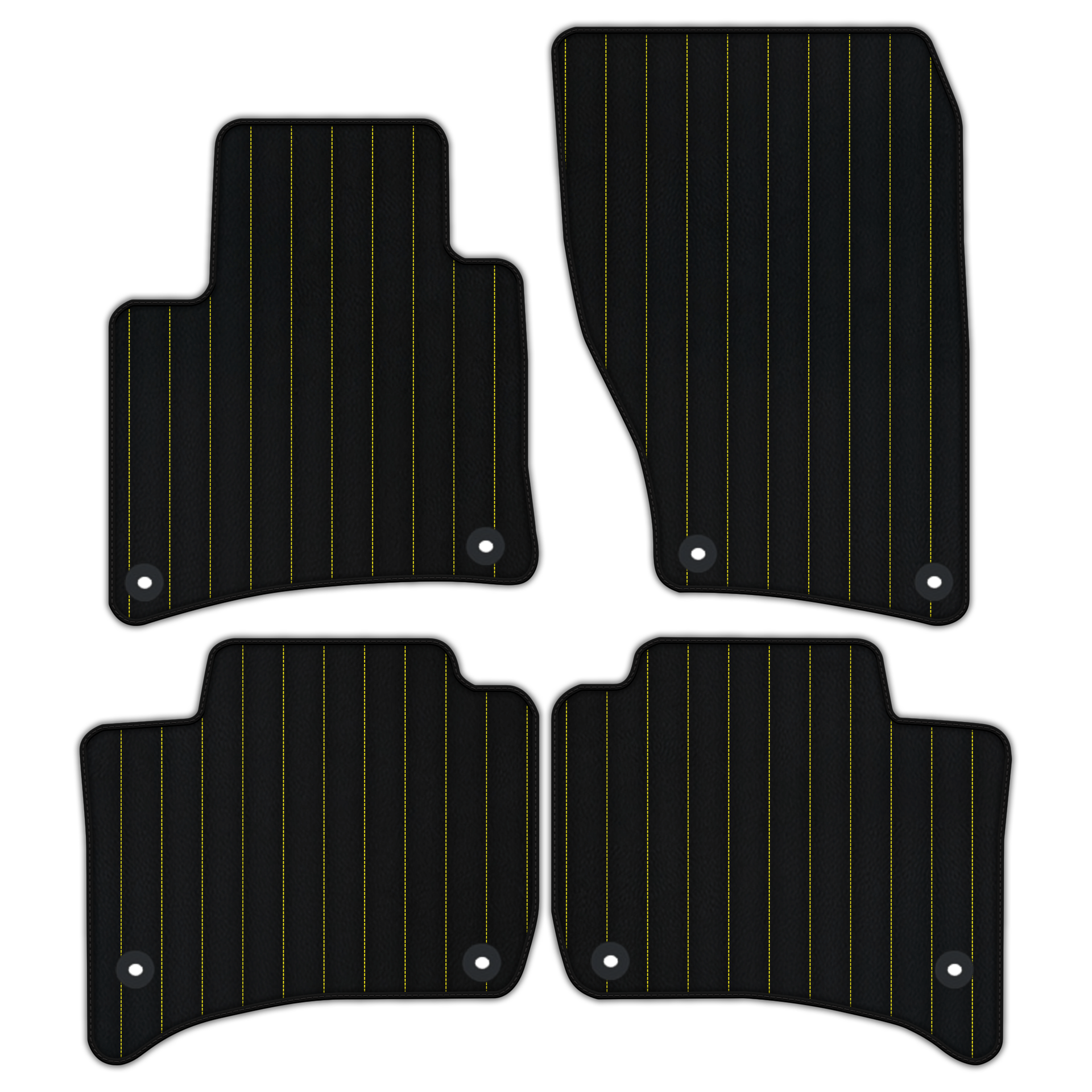Customizable Leather Floor Mats for Porsche Cayenne (2010-2018)
