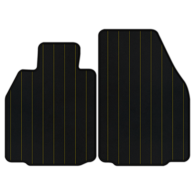 Customizable Leather Floor Mats with Raptor Hex Pattern for Porsche 911 GT3 RS (997) 2006–2011