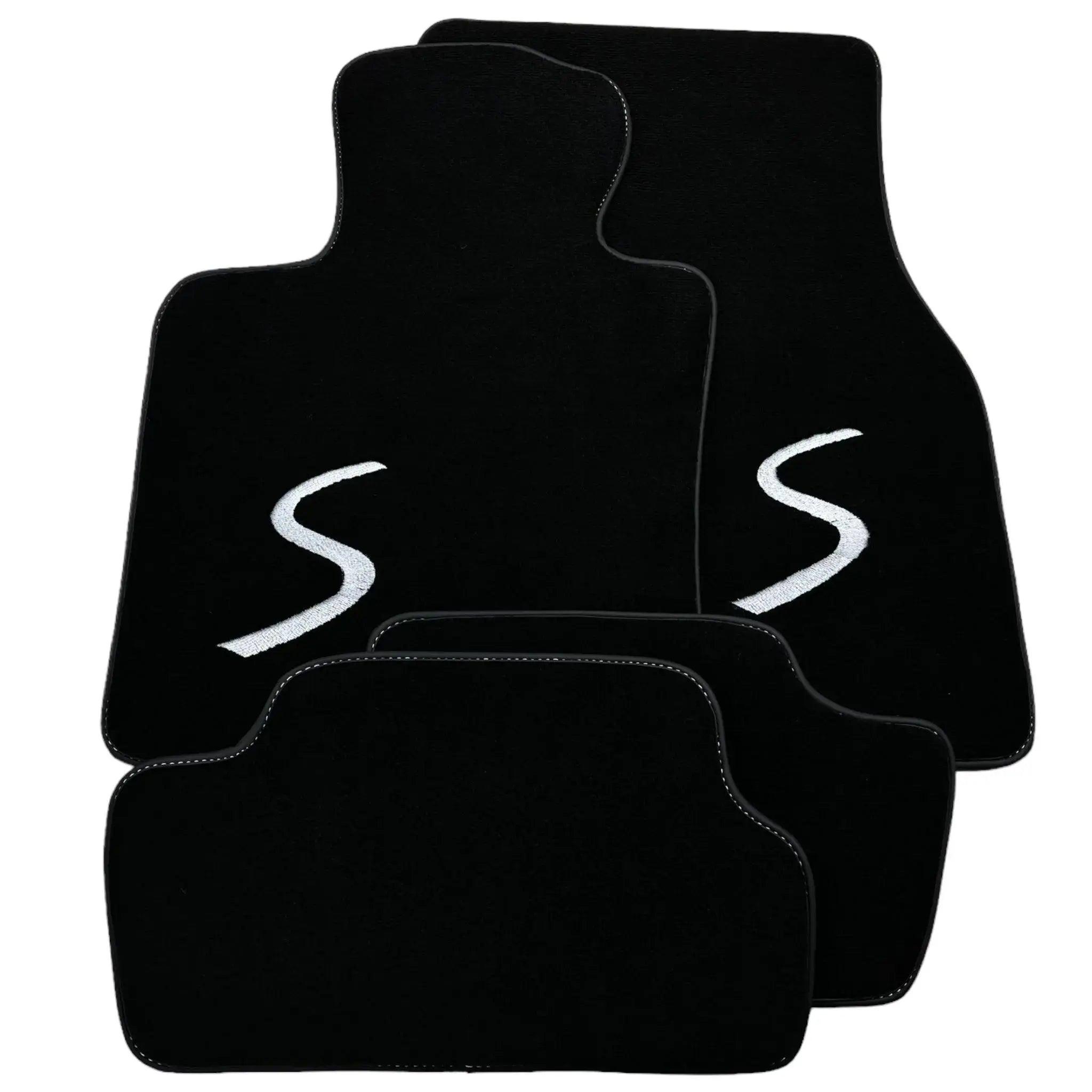 Black Floor Mats for Mini Cooper/One R50 (2001-2007) - AutoWin