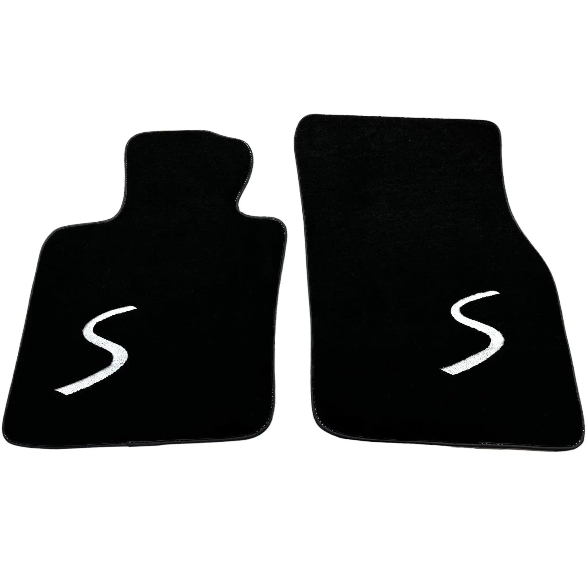 Black Floor Mats for Mini Cooper/One R50 (2001-2007) - AutoWin