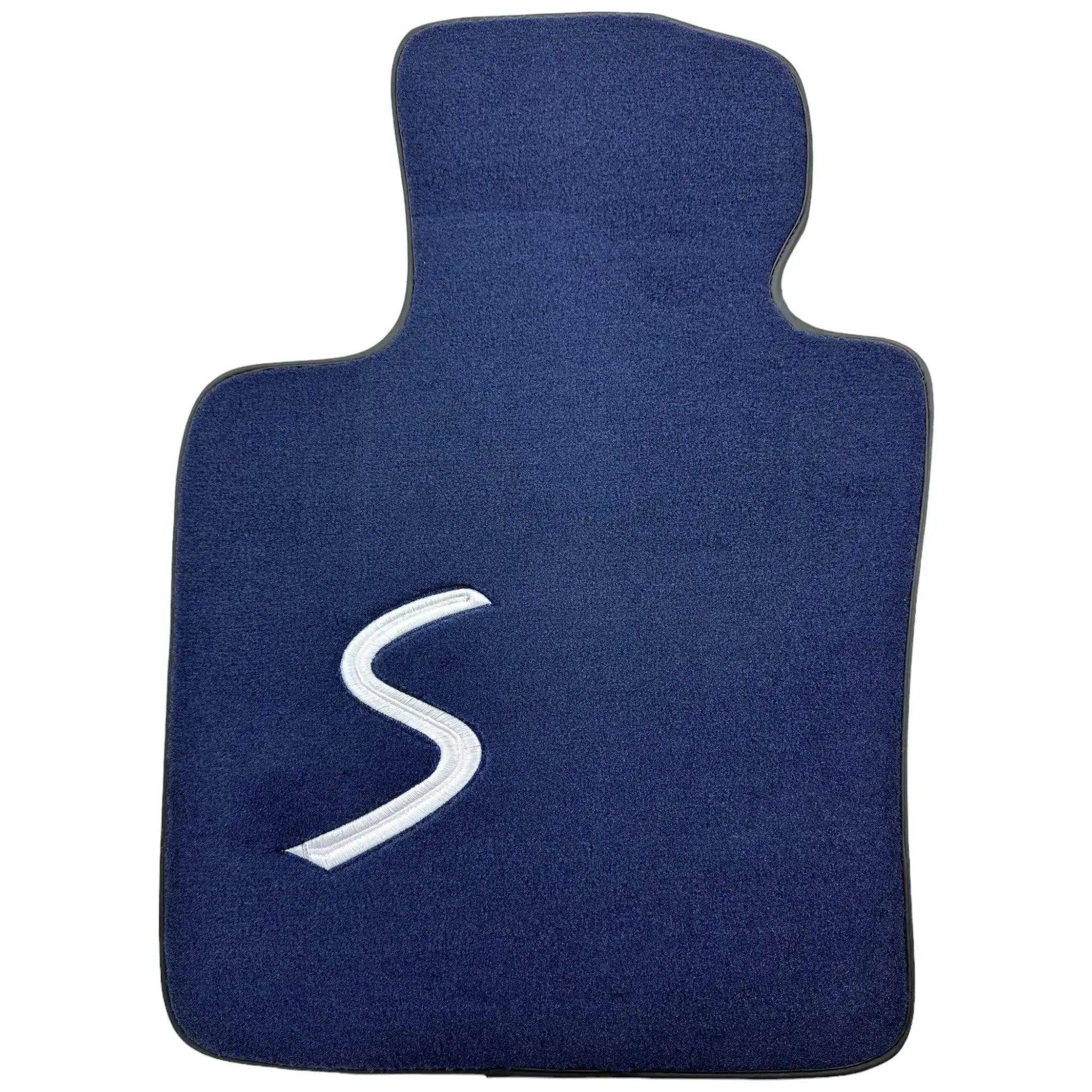 Dark Blue Floor Mats for Mini Cooper/One R50 (2001-2007) - AutoWin
