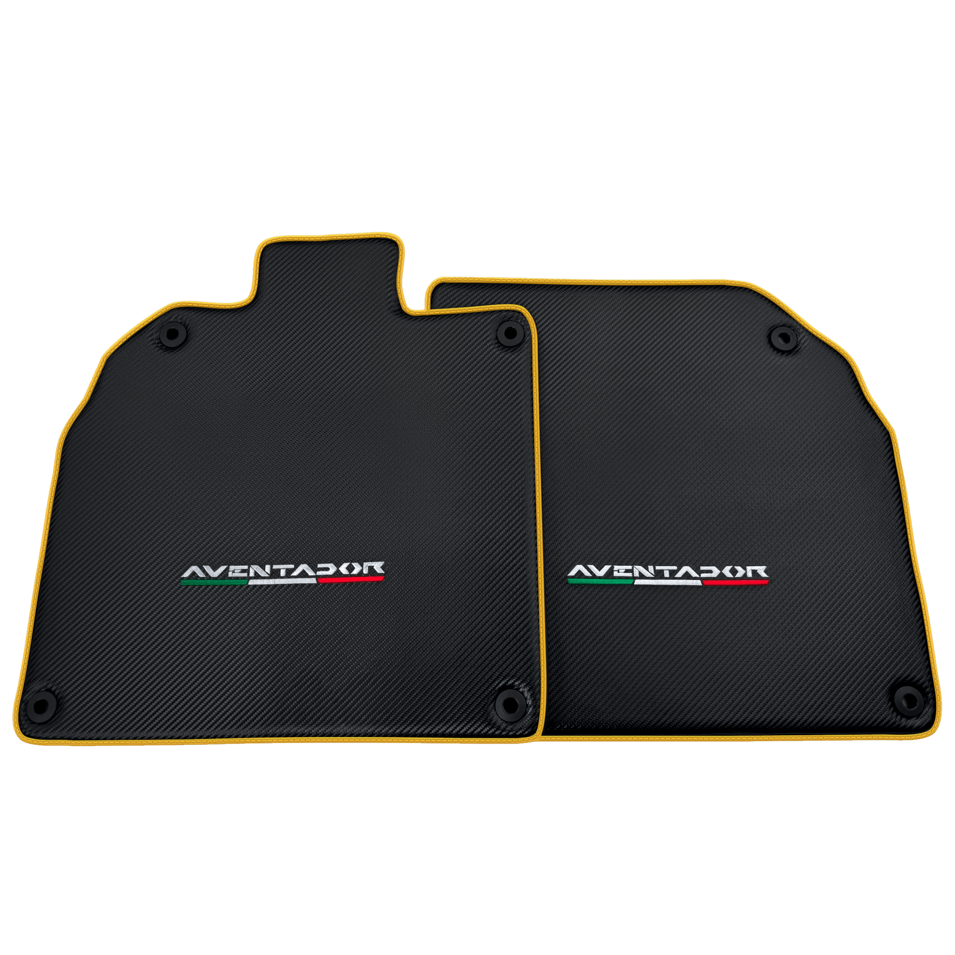 Carbon Fiber Floor Mats for Lamborghini Aventador | Various Trim Colors