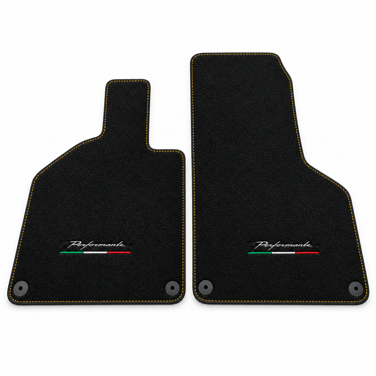 Carbon Fiber Black Floor Mats for Lamborghini Huracan STO