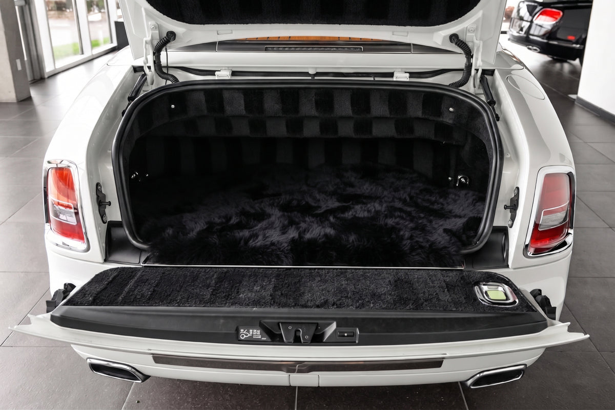 Purple Sheepskin Floor Mats for Rolls-Royce Phantom Drophead Coupe (2007-2016)