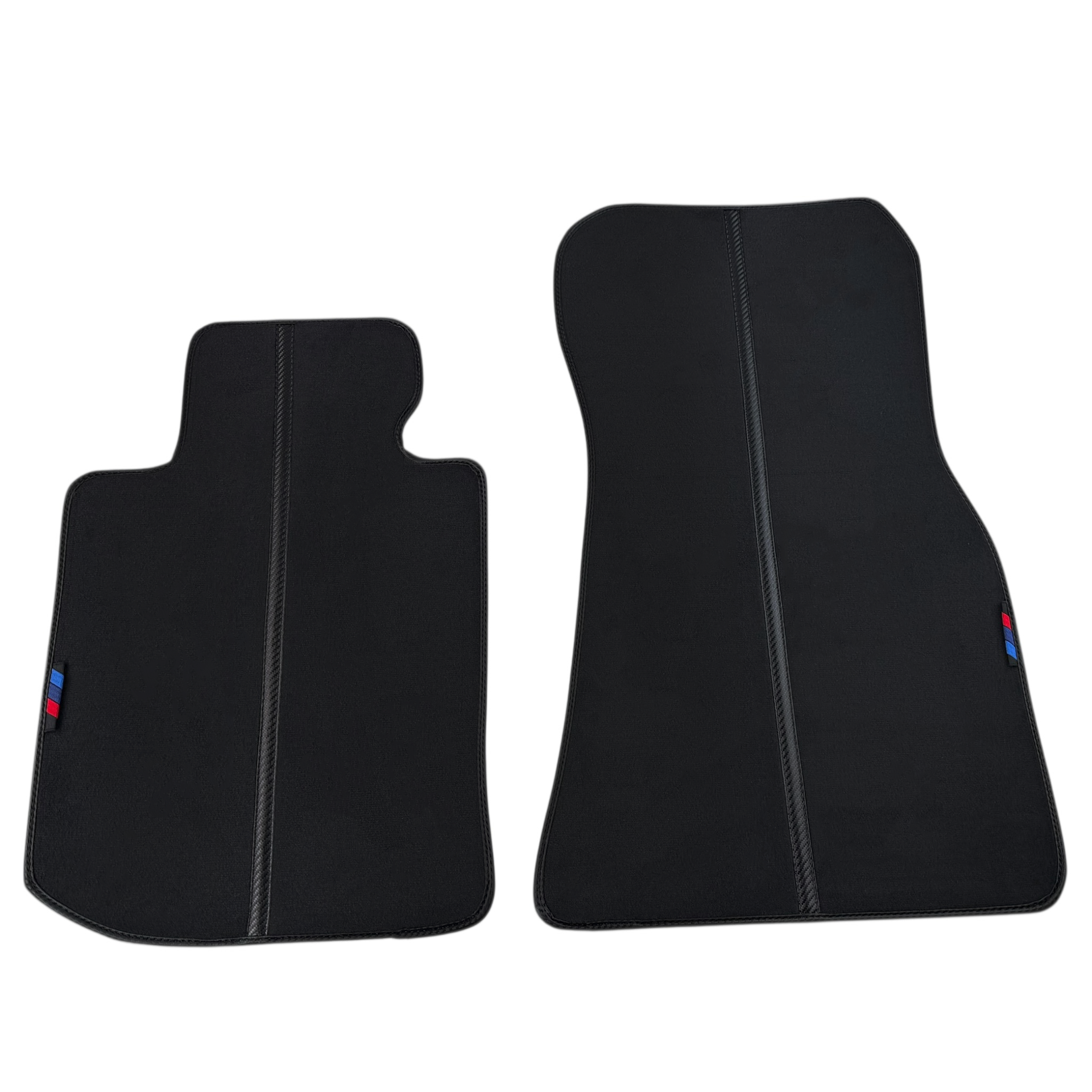 Customizable Leather Floor Mats with Triangle Pattern for BMW E36 Hatchback Coupe (1998-2002) - AutoWin