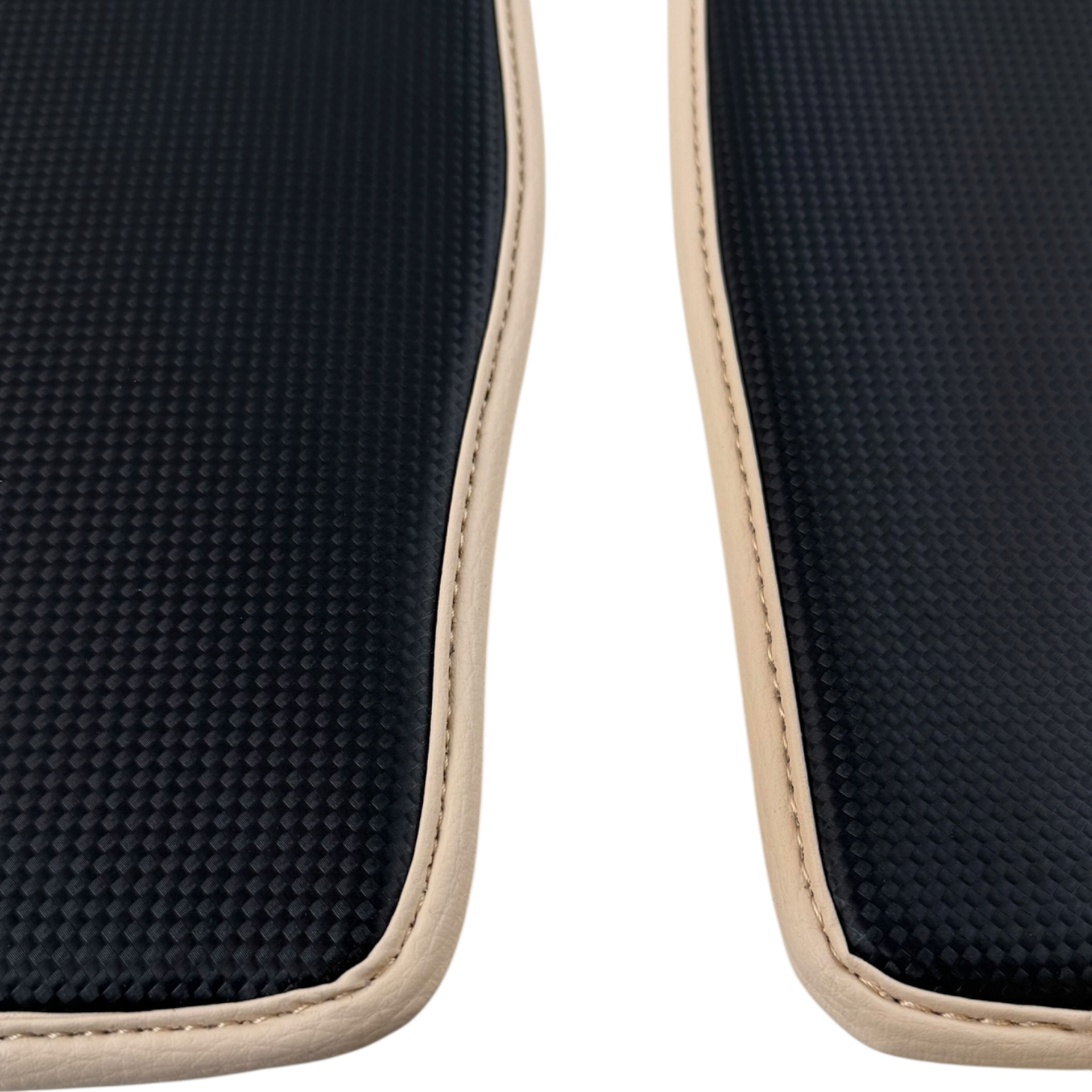 Customizable Floor Mats from Carpet with Leather for BMW i8 - AutoWin