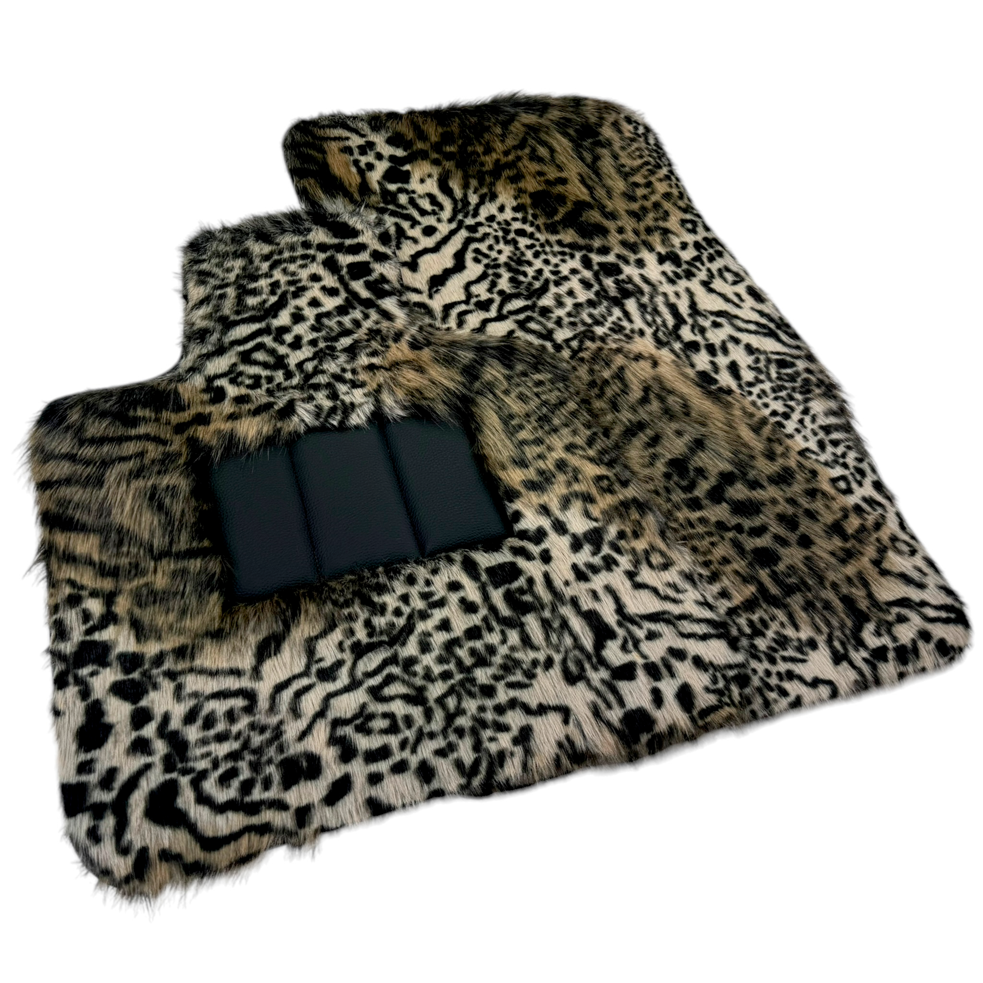 Leopard Fur Floor Mats for Rolls-Royce Cullinan (2018-2025)