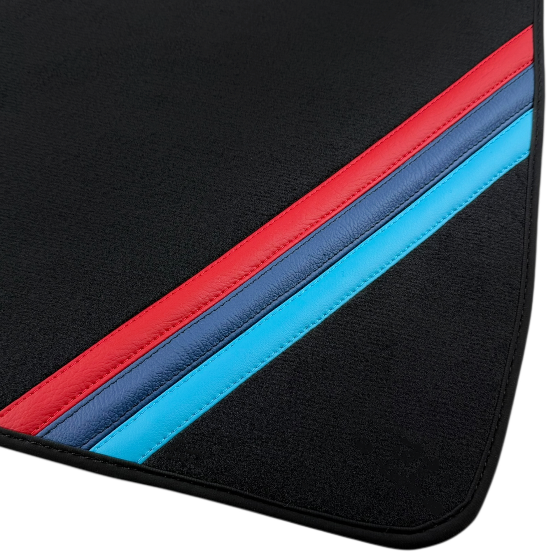 Floor Mats For BMW 3 Series F34 Gt 2013-2020 Black Leather Er56 Design - ER56 Design