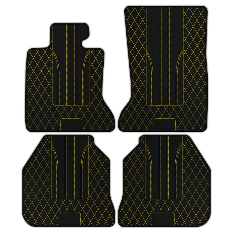 Customizable Leather Floor Mats with AW16 Pattern for Rolls Royce Ghost Series I (2010–2020)