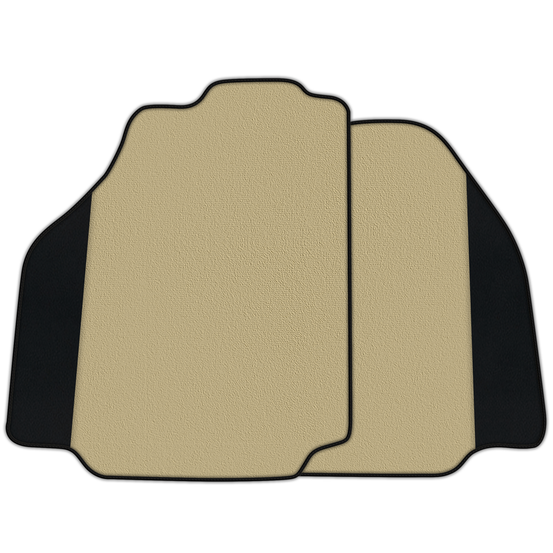 Customizable Floor Mats From Carpet With Leather for Ferrari F8 Tributo (2019-2023)