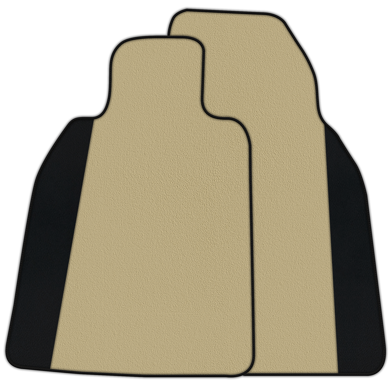 Customizable Floor Mats From Carpet With Leather for Porsche 987 Boxster (2005-2012)