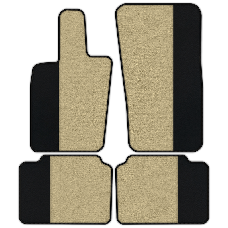 Customizable Floor Mats From Carpet With Leather for Porsche Panamera (2017-2023)