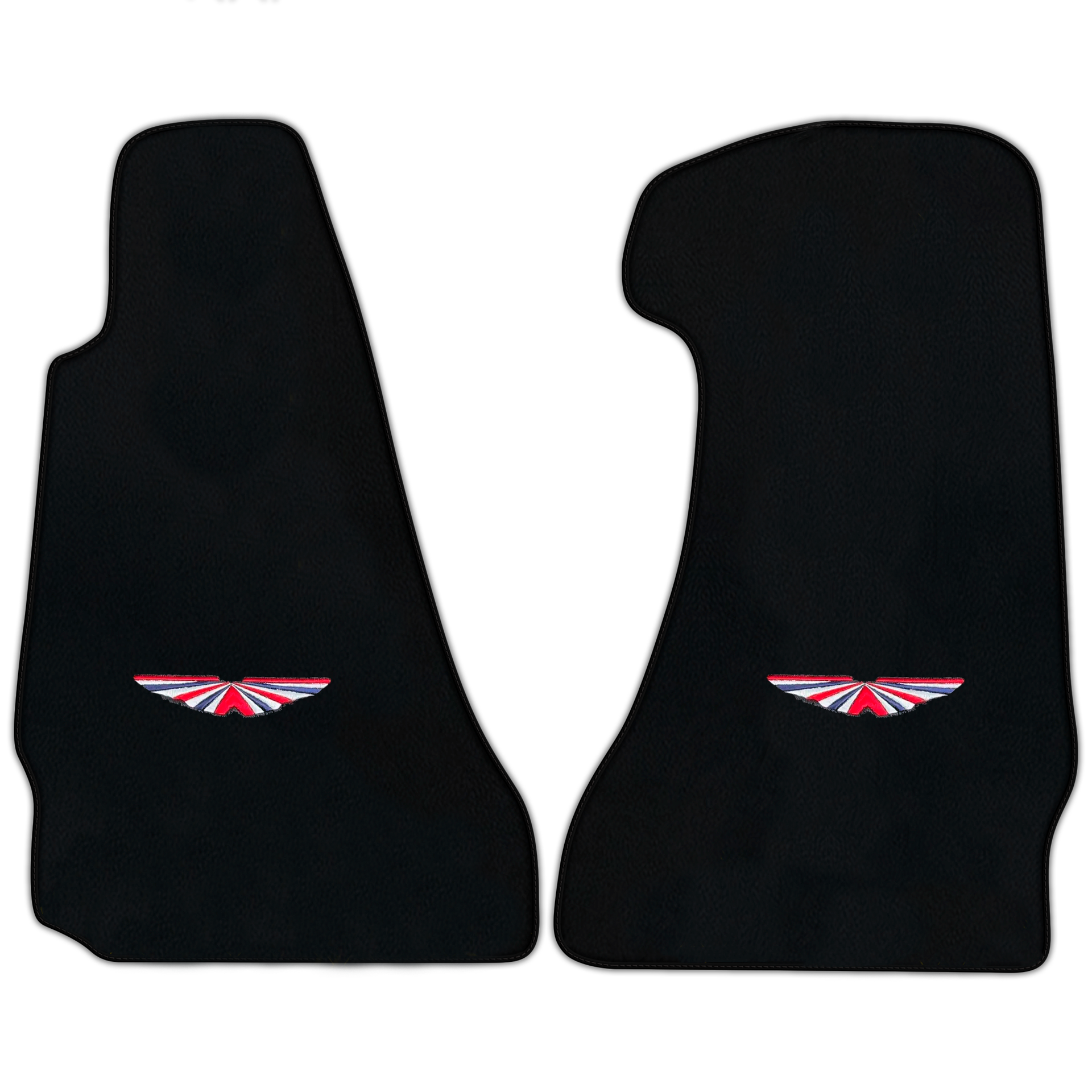 Customizable Leather Floor Mats with AW02 Pattern for Aston Martin V12 Vanquish (2012-2018) 2-door Coupe - AutoWin