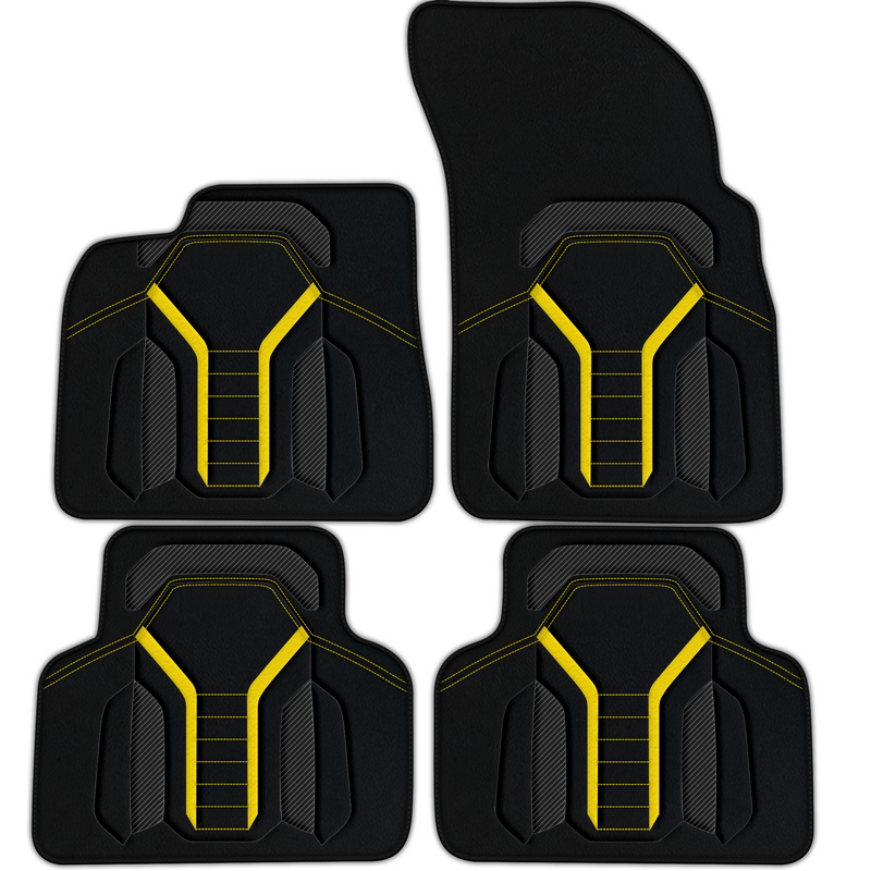 Customizable Leather Floor Mats with AW47 Pattern for Lamborghini Urus (2018-2024)