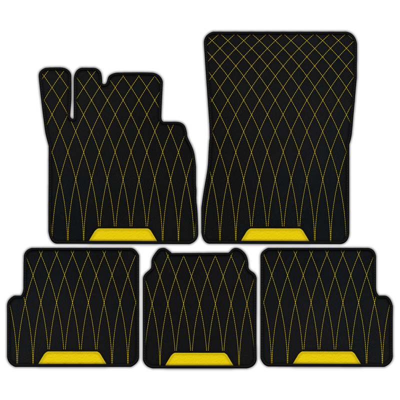 Customizable Leather Floor Mats with ER56 Pattern for Mercedes Benz G-Class W463 (2008-2018)