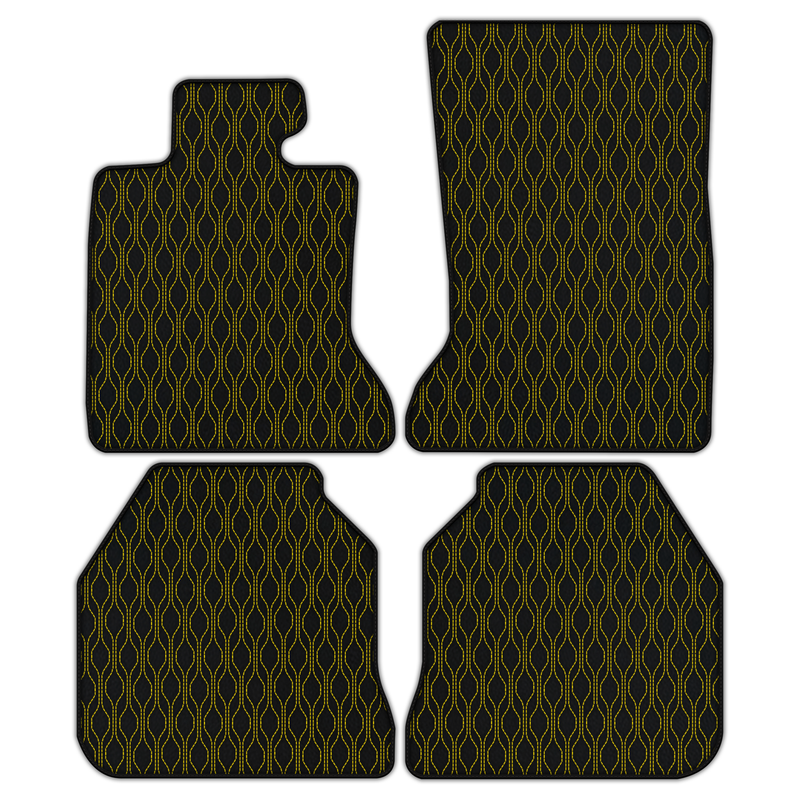 Customizable Leather Floor Mats with AW10 Pattern for Rolls Royce Ghost Series I (2010–2020)