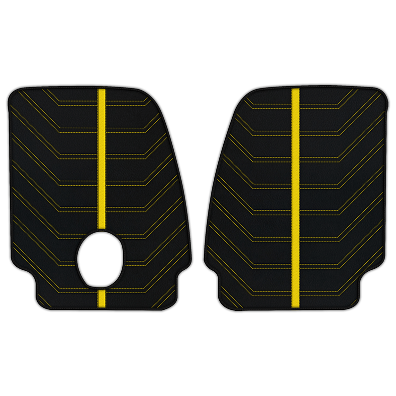 Customizable Leather Floor Mats A1 Edition for Ferrari Monza SP2 (2018-2023)