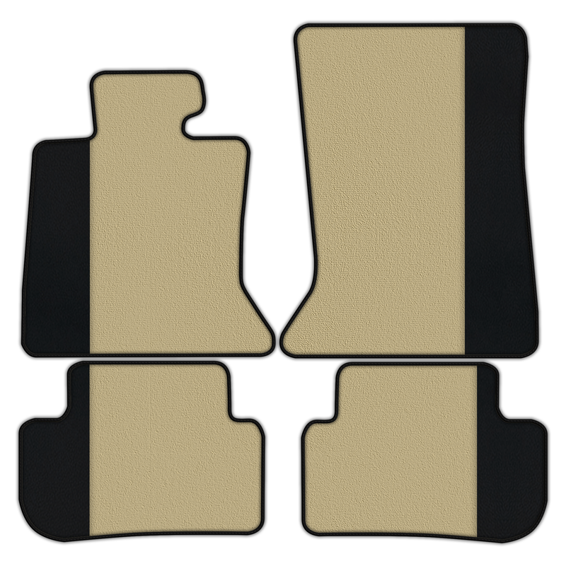 Customizable Floor Mats From Carpet With Leather for Rolls-Royce Wraith (2013-2023)
