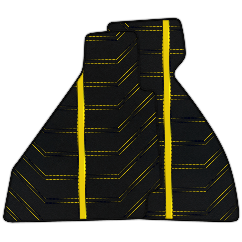 Customizable Leather Floor Mats A1 Edition for Ferrari 328 GTB (1985-1989)