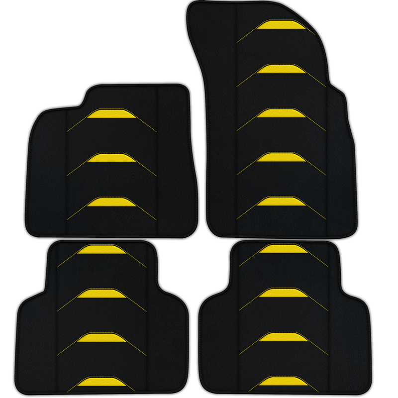 Customizable Leather Floor Mats with AW24 Pattern for Lamborghini Urus (2018-2024)