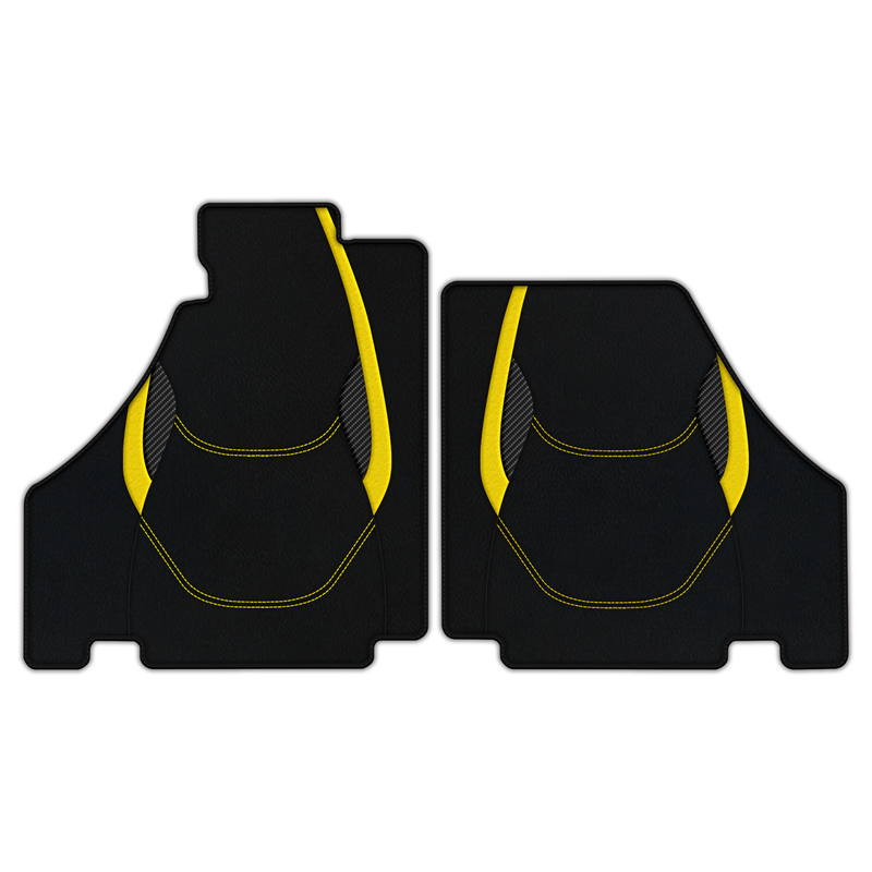 Customizable Leather Floor Mats with AW23 Pattern for Ferrari 360 (1999-2005)