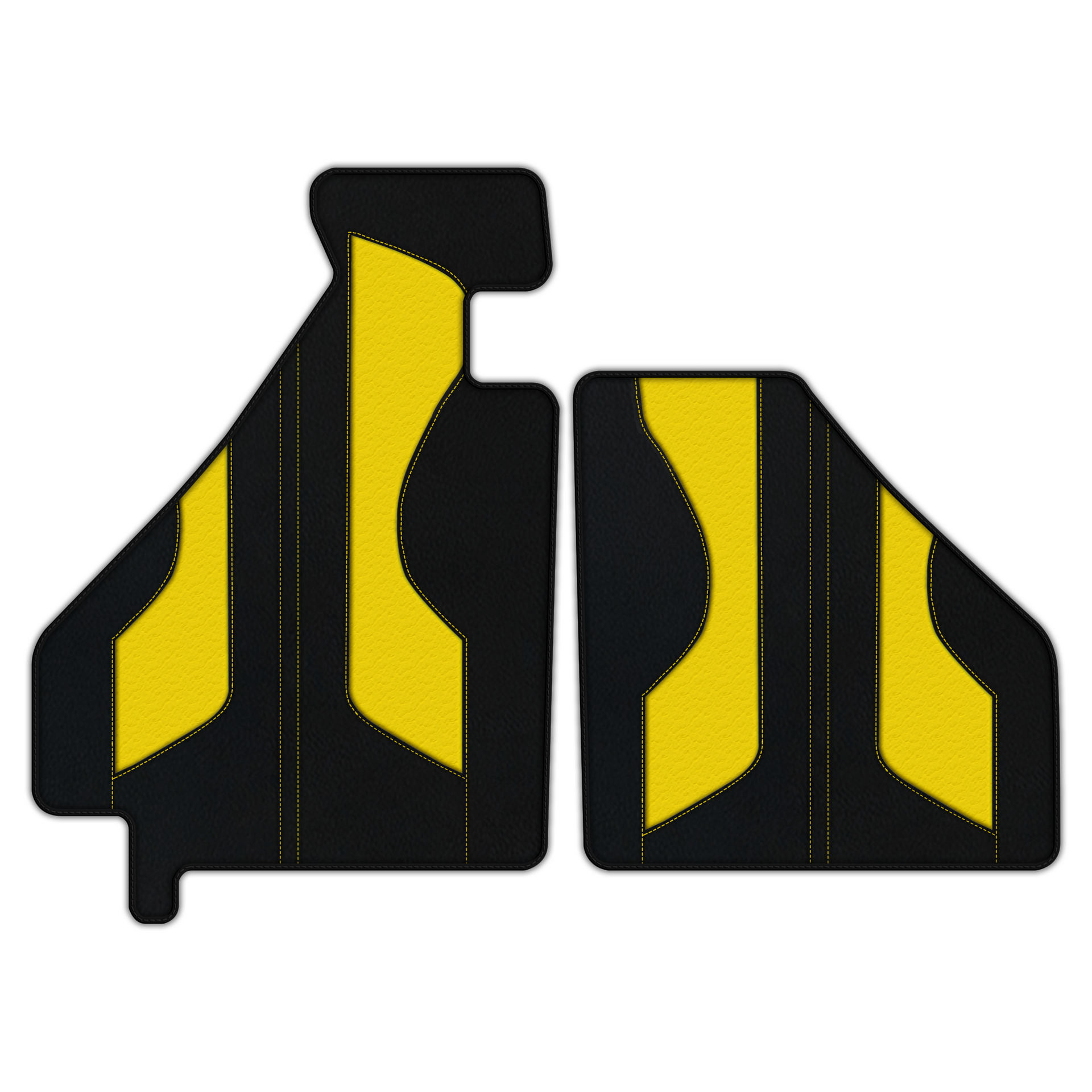 Custom Ferrari California T Leather Floor Mats - ER56 V2 Edition