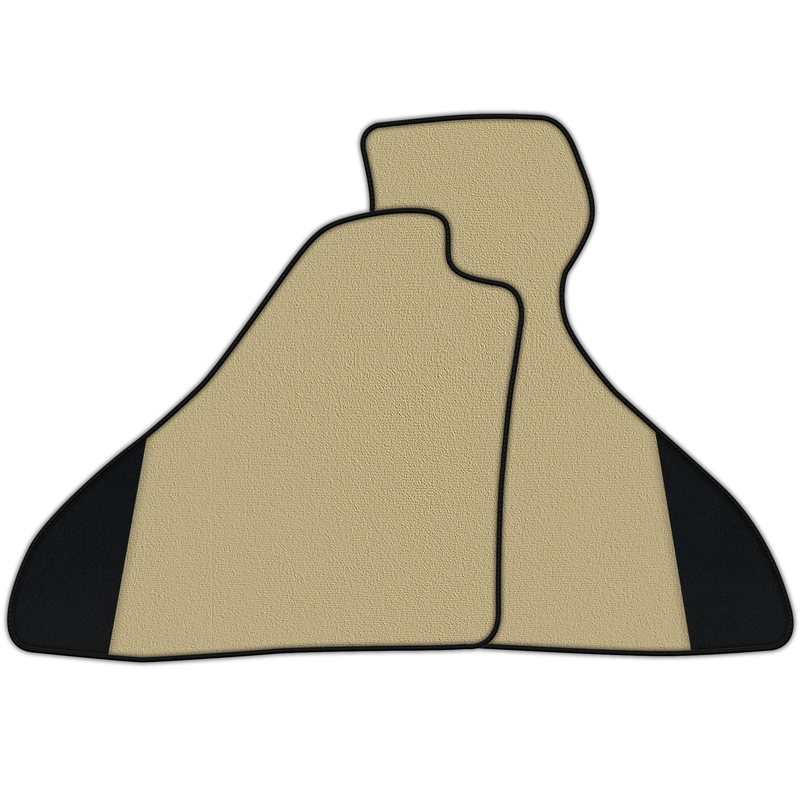 Customizable Floor Mats From Carpet with Leather for Ferrari Mondial Convertible (1983-1993)