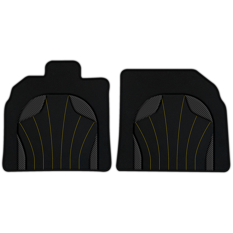 Customizable Leather Floor Mats with AW38 Pattern for Lamborghini Aventador SV (2012-2022)