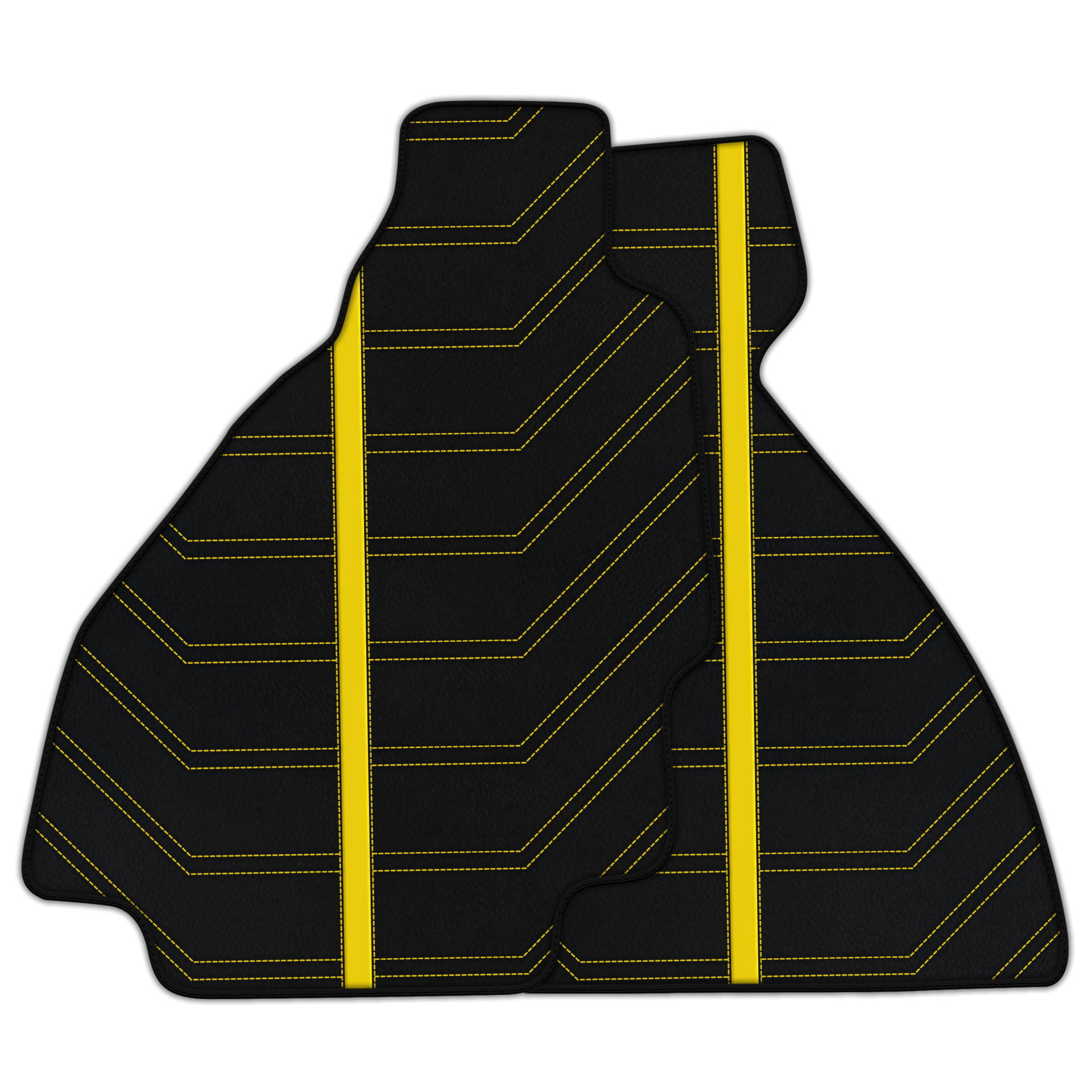 Customizable Leather Floor Mats A1 Edition for Ferrari 328 GTS (1985-1989) - AutoWin