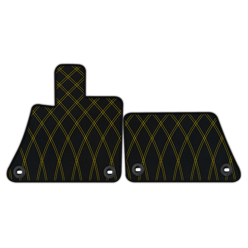 Customizable Leather Floor Mats with AW36 Pattern for Bugatti Veyron (2005-2015)