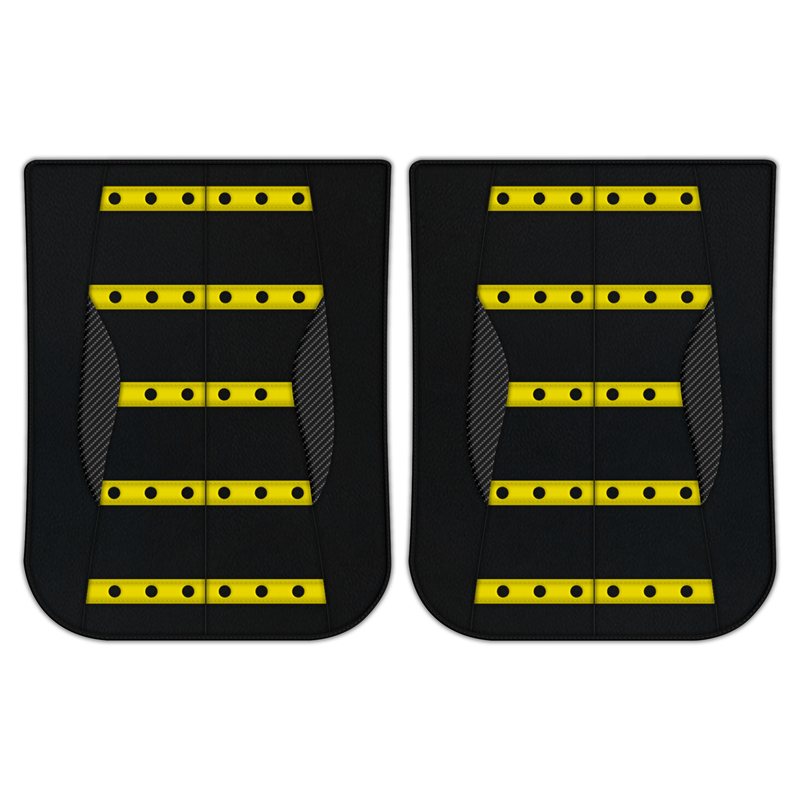 Customizable Leather Floor Mats with AW22 Pattern for Ferrari LaFerrari (2013-2018)