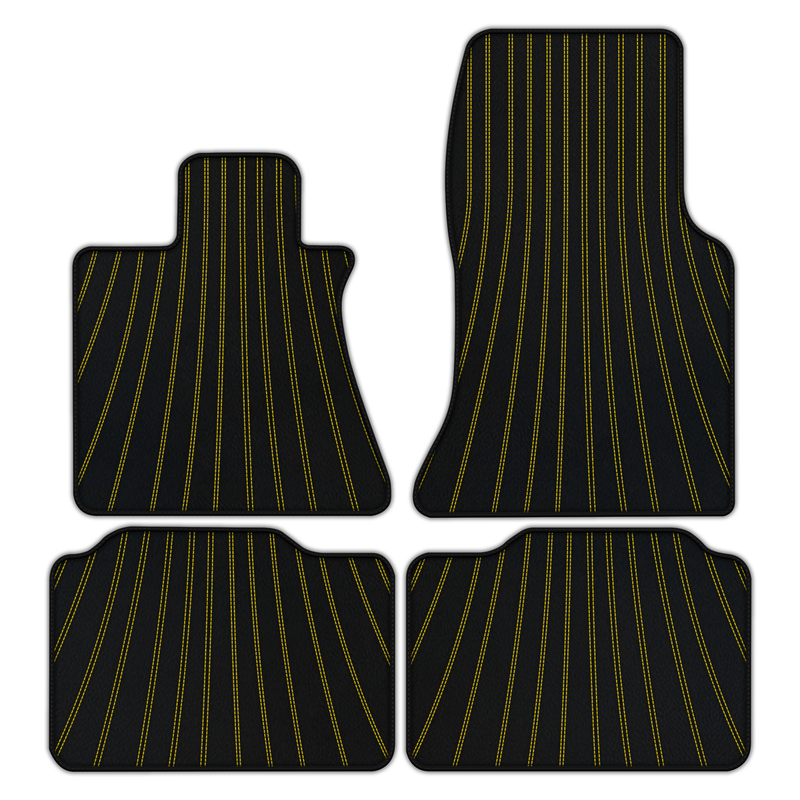 Customizable Leather Floor Mats with AW07 Pattern for Rolls Royce Phantom VIII (2017-2024)