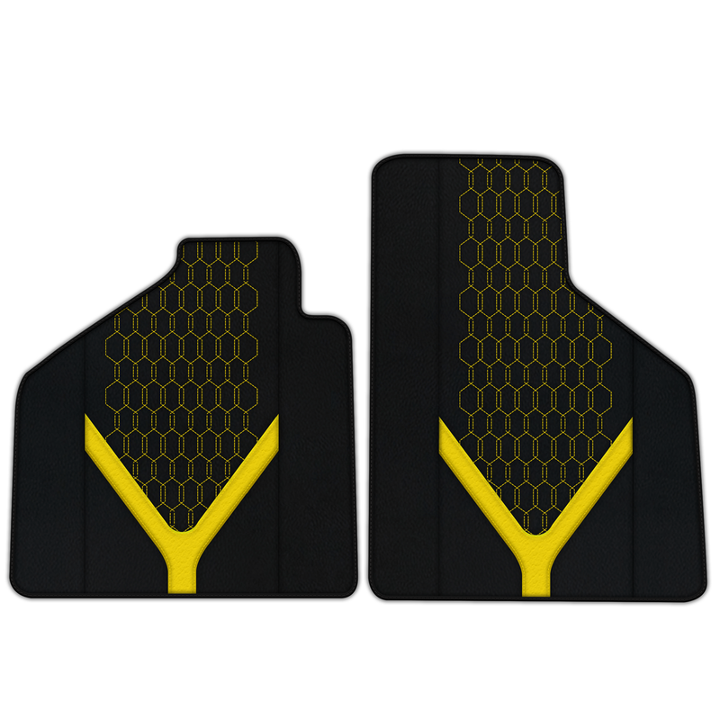 Customizable Leather Floor Mats with AW26 Pattern for Lamborghini Diablo (1990-2001)