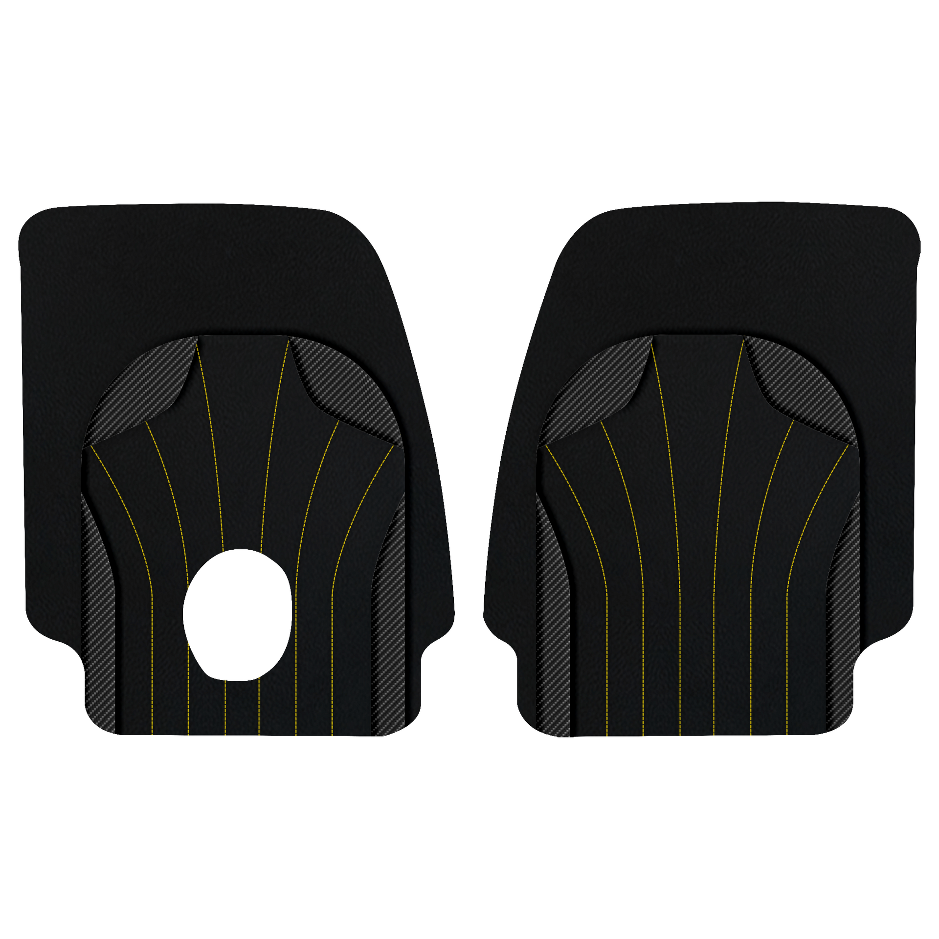 Customizable Leather Floor Mats for Ferrari Monza SP2 - AW23 Design