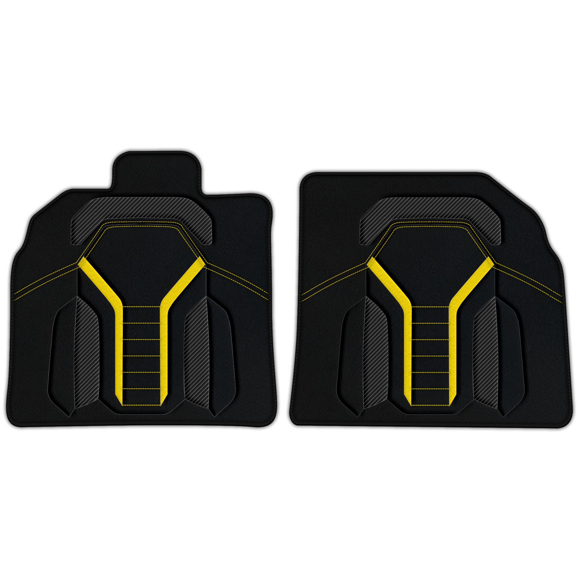 Custom Luxury Leather Floor Mats for Lamborghini Sian (2020-2022)