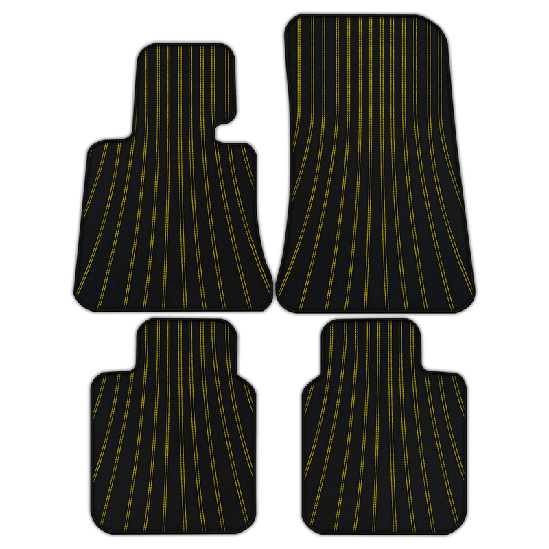 Customizable Leather Floor Mats with AW07 Pattern for Rolls Royce Phantom Drophead Coupe (2007-2016)