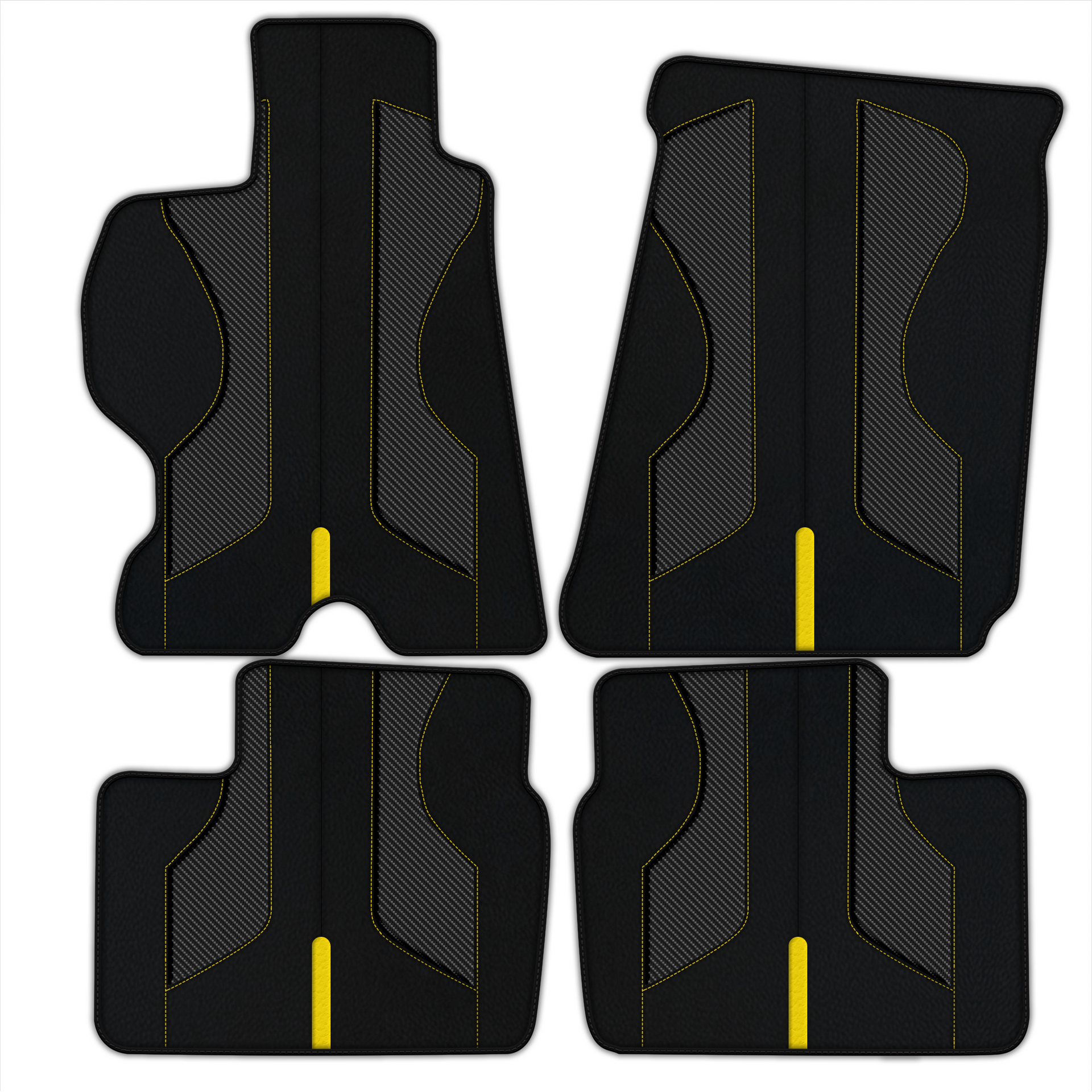 Customizable Leather Floor Mats for Ferrari FF 2011-2016 - AW23