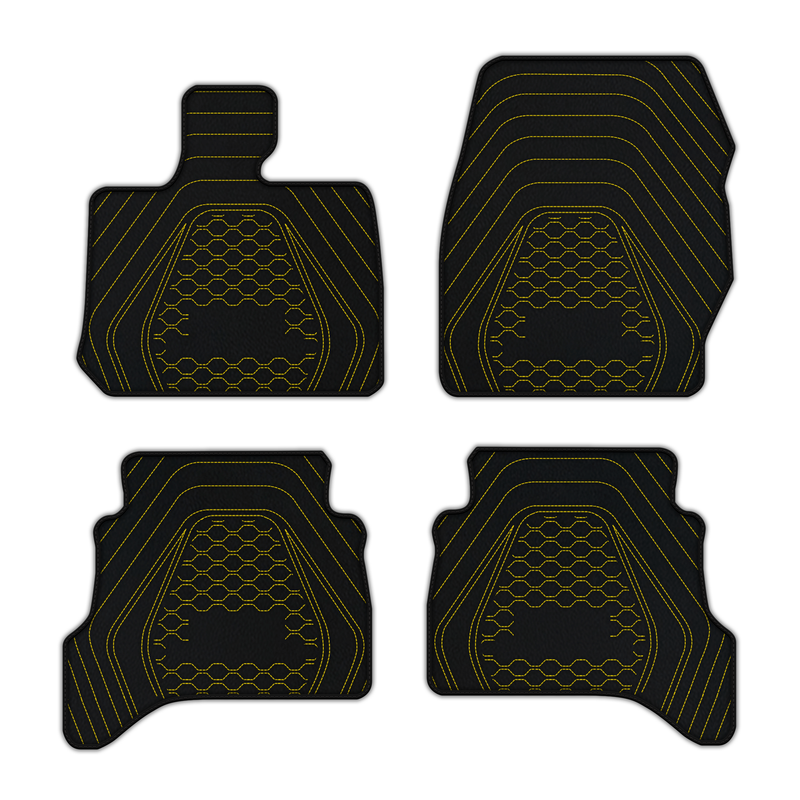 Customizable Leather Floor Mats with A1 Pattern for Range Rover Velar (2020-2024) P400e Plug-in Hybrid