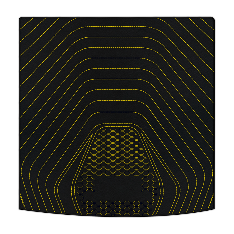 Customizable Leather Trunk Floor Mats with A1 Pattern for Land Rover Defender 110 L663 (2020-2024)