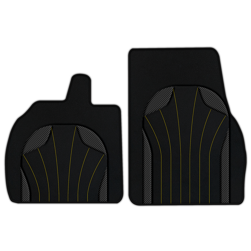 Customizable Leather Floor Mats with AW38 Pattern for Lamborghini Revuelto (2024-2025)