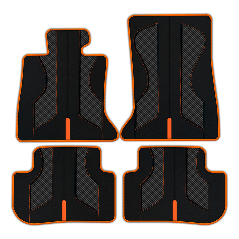 Customizable Leather Floor Mats with AW35 Pattern for Rolls Royce Dawn (2016-2023)