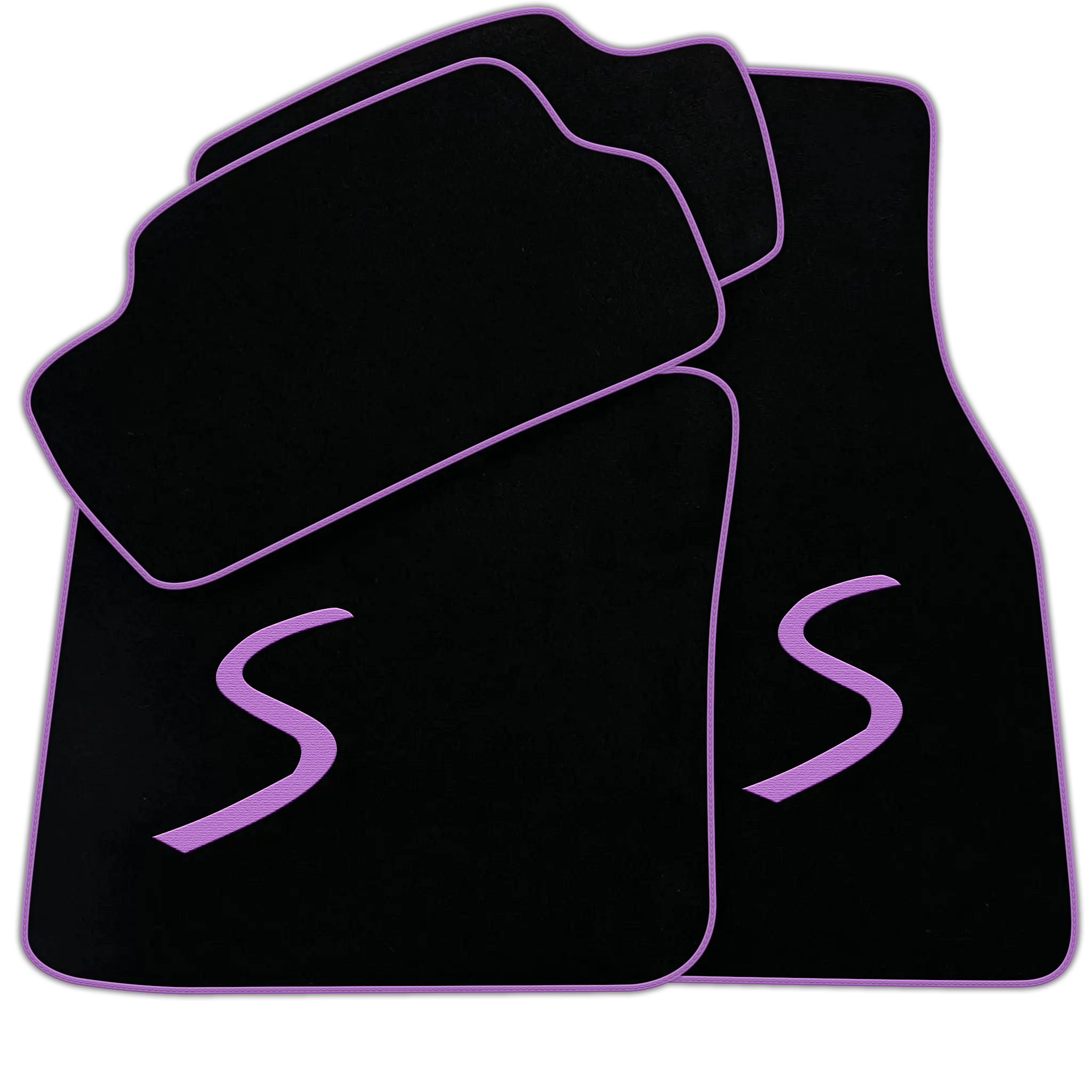 Black Floor Mats for Mini Cooper/One R50 (2001-2007)