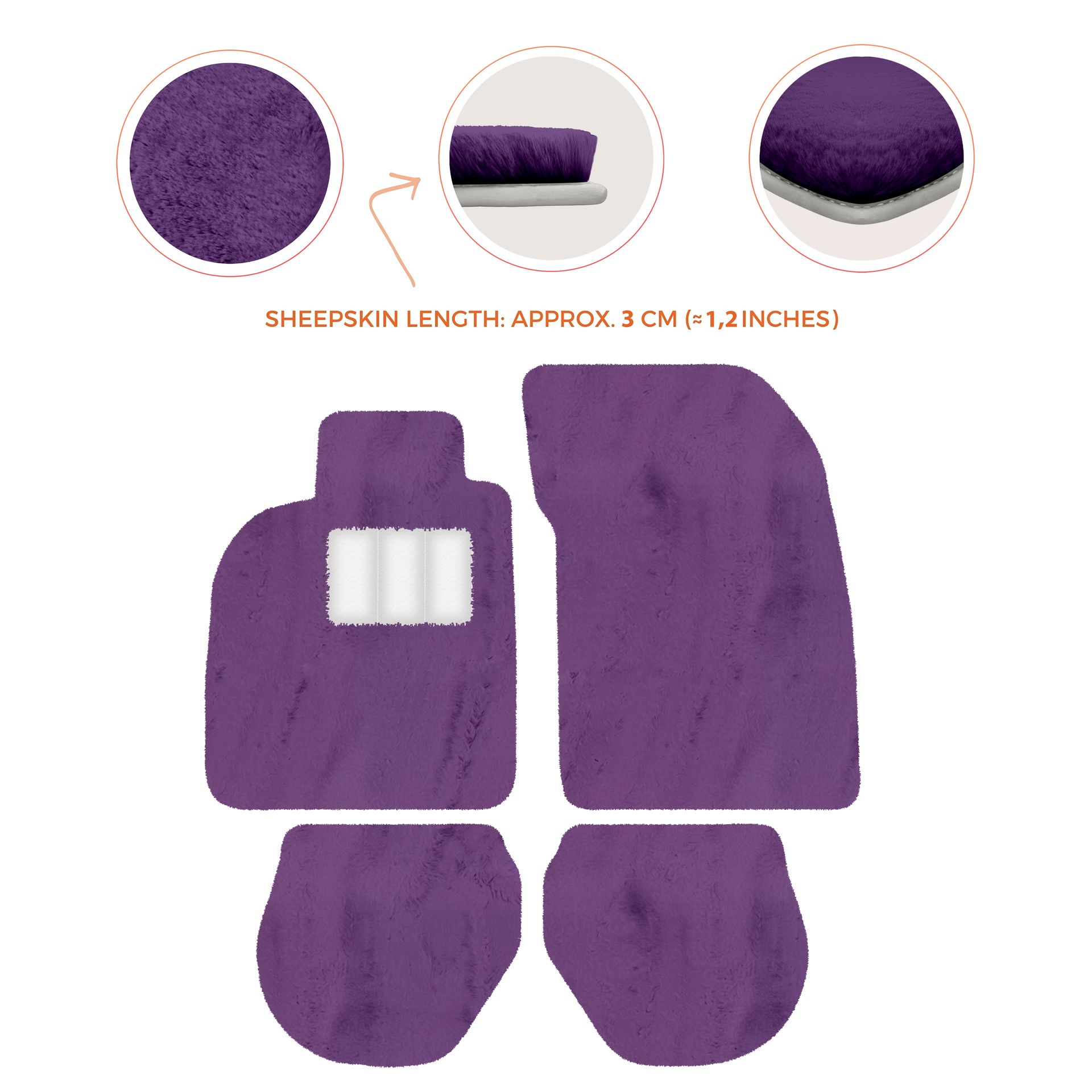 Black Floor Mats for Porsche 911 - 993 (1994-1998) - AutoWin