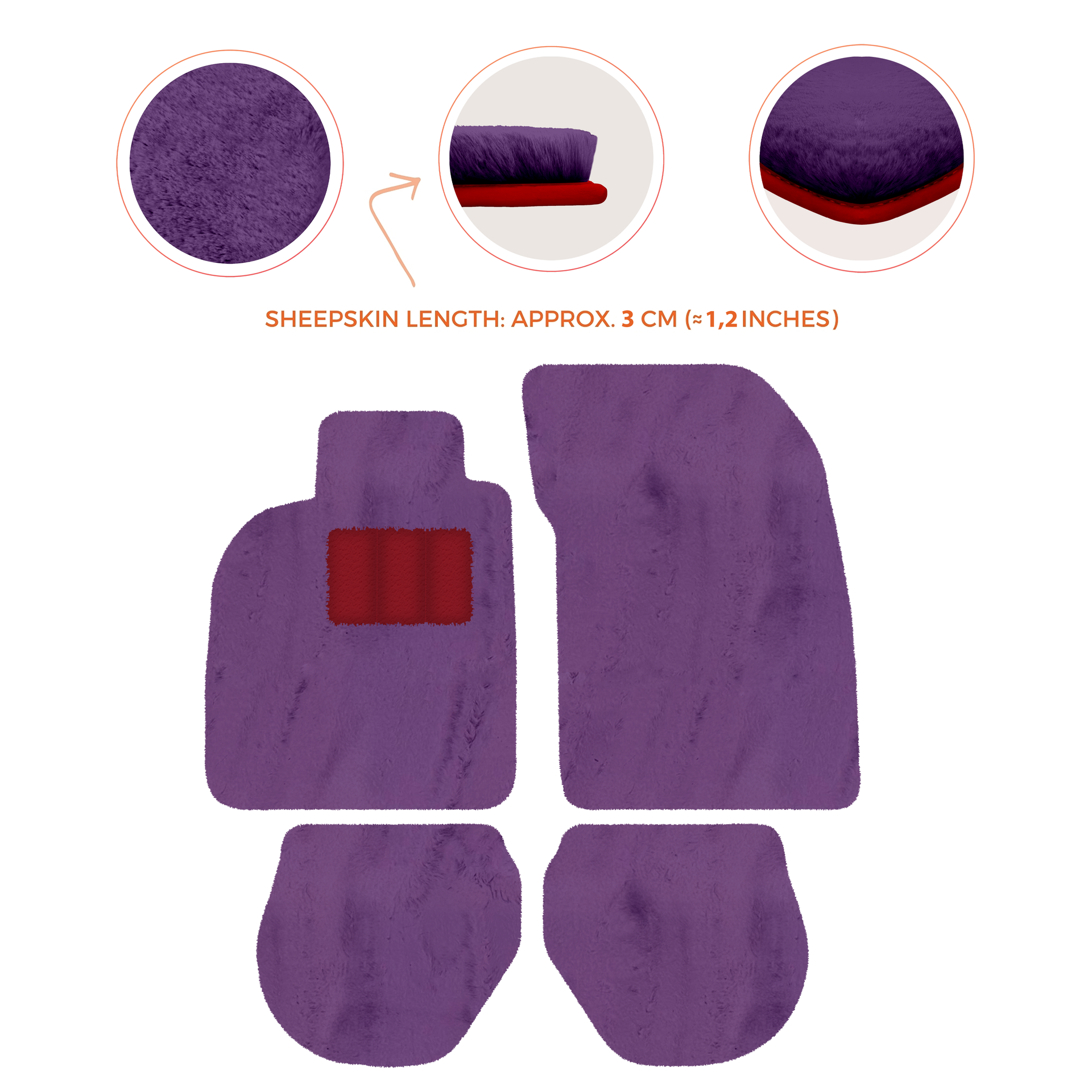 Black Floor Mats for Porsche 911 - 993 (1994-1998) - AutoWin