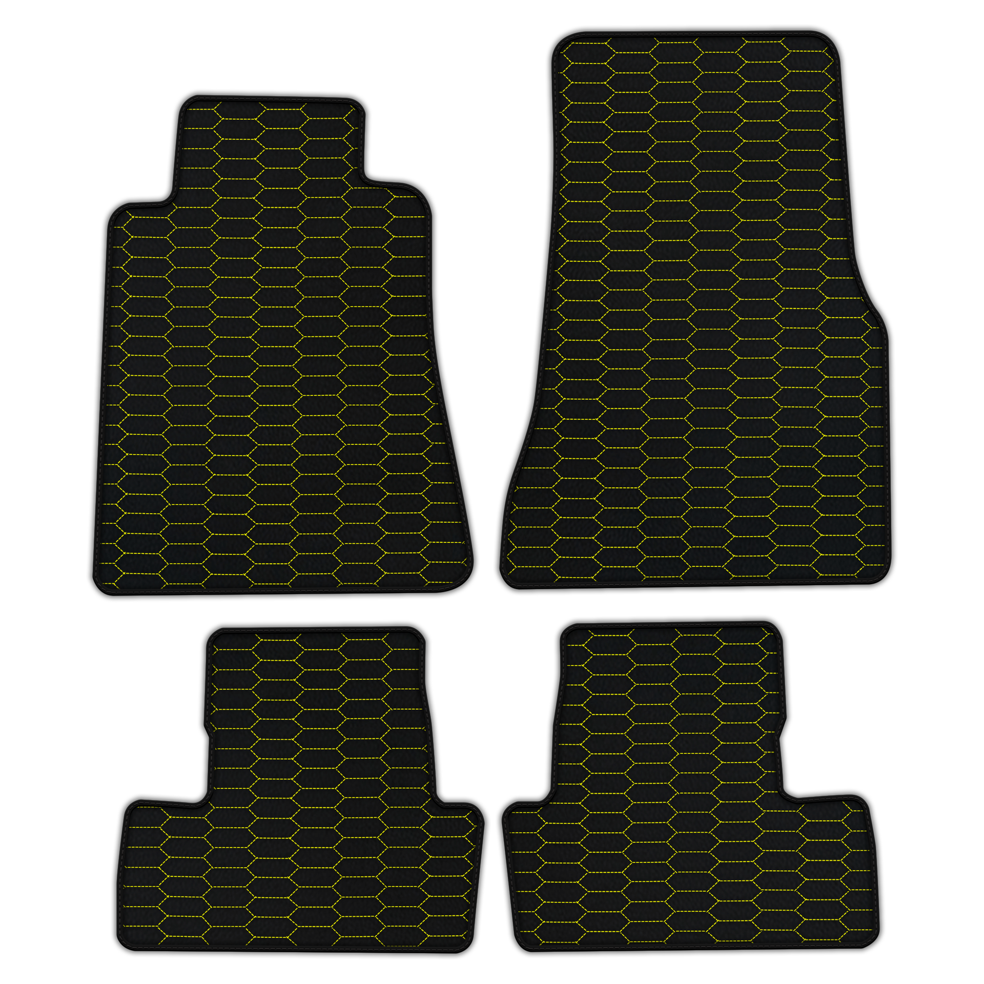 Premium Custom Leather Floor Mats for Ford Mustang V (2004-2010)