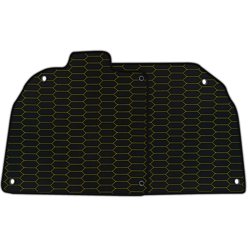 Customizable Leather Floor Mats with Raptor Hex Pattern for Lamborghini Sian (2020-2022)
