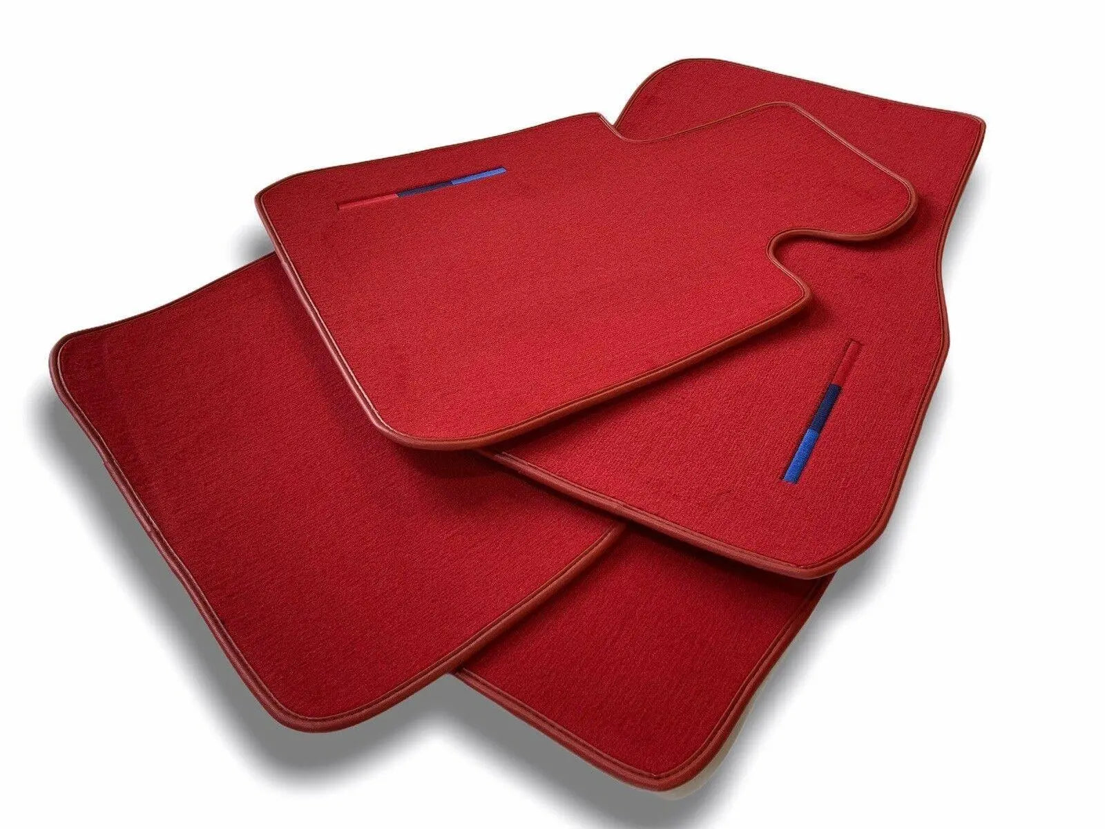 Red Mats For BMW G60 (2023-2026) Sedan With M Package - AutoWin
