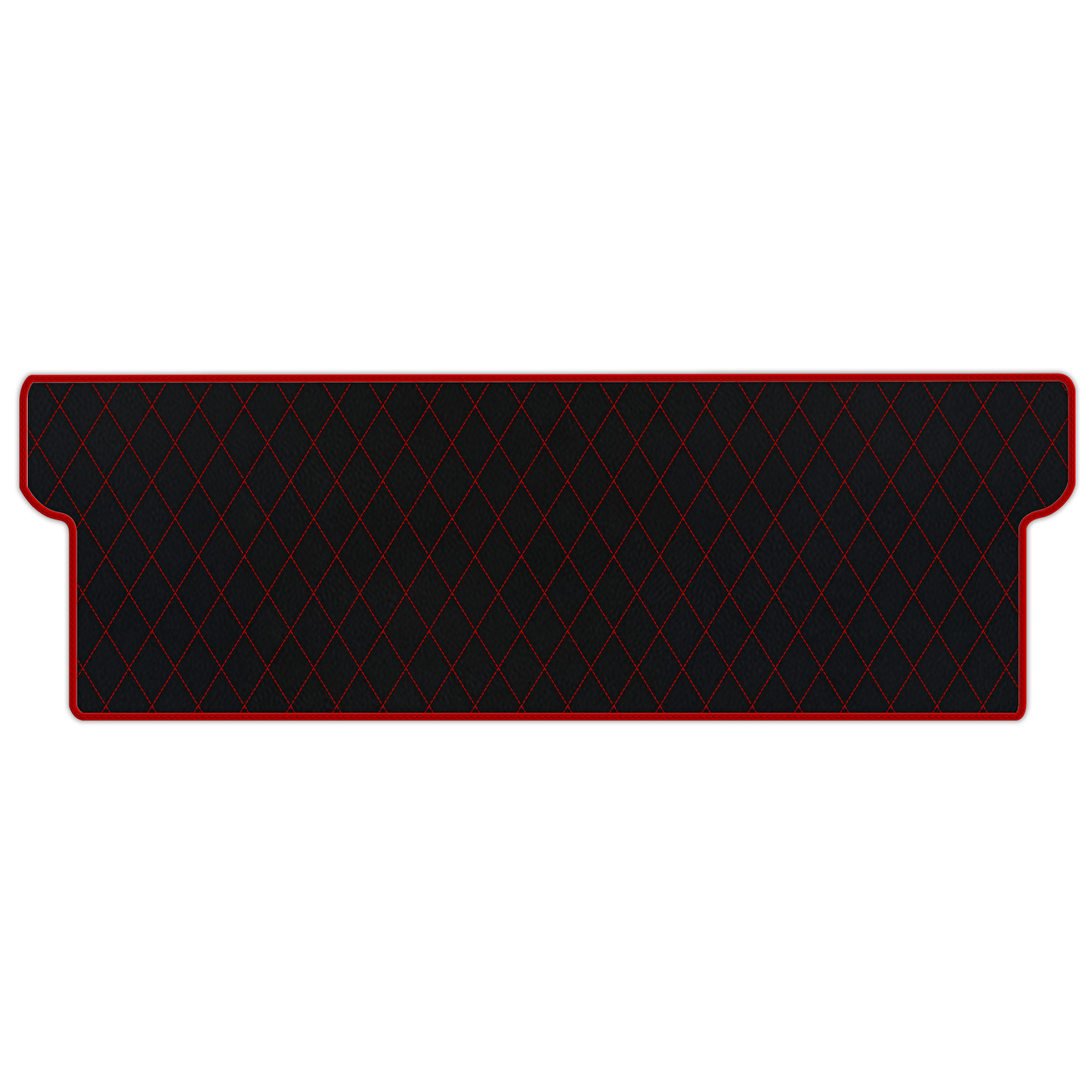 Customizable Leather Trunk Floor Mats with Double Diamond Pattern for Ferrari Dino GT4 (1973-1979) - AutoWin