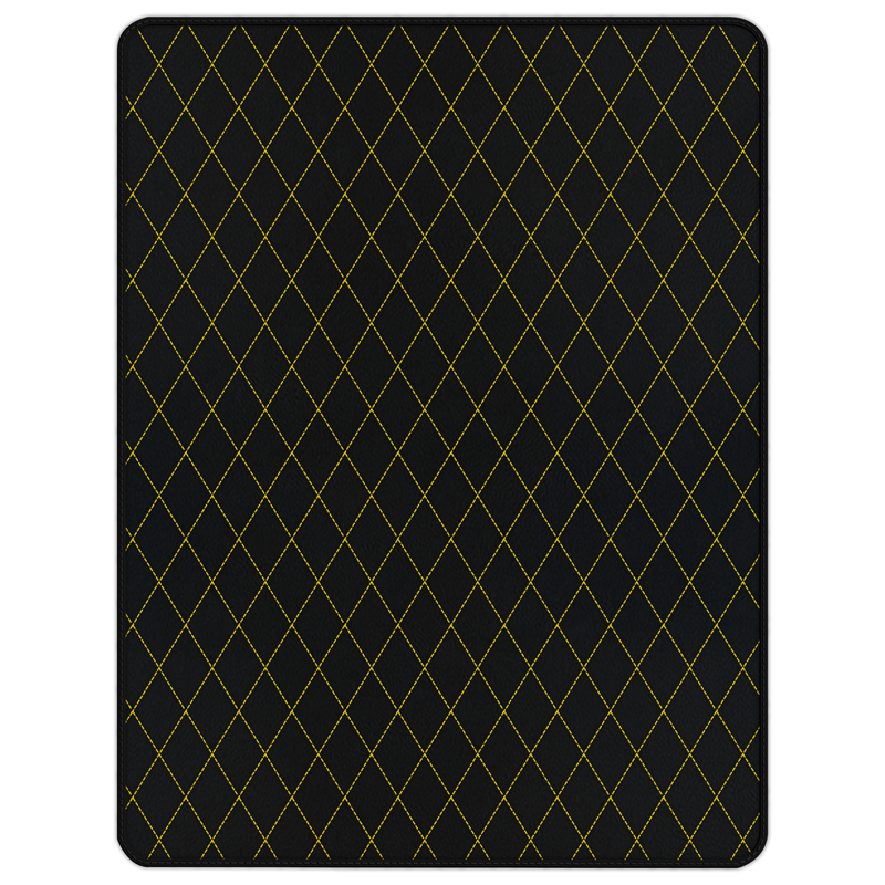 Customizable Leather Trunk Floor Mats with Single Diamond Pattern for Ferrari 488 Spider (2016-2022)