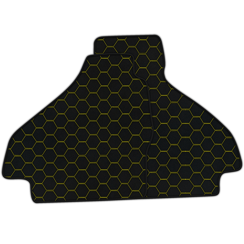 Customizable Symmetrical Hex Pattern Floor Mats for Ferrari 512 TR (1992-1994)